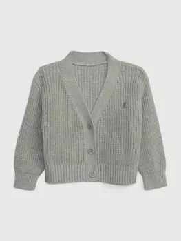 Кардиган на пуговицах Gap, серый