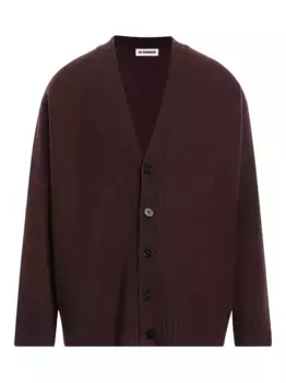 Кардиган на пуговицах JIL SANDER, коричневый