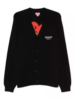 Кардиган на пуговицах KENZO, черный