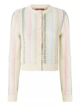 Кардиган на пуговицах Missoni, нейтральный