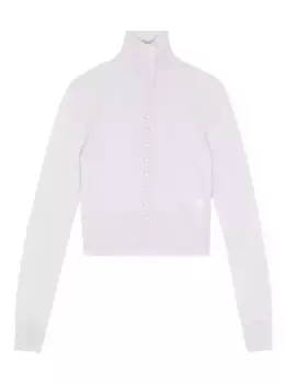 Кардиган на пуговицах с высоким воротником REMAIN, нейтральный