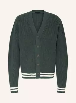 Кардиган надир Drykorn, зеленый