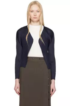 Кардиган Navy New Colorful Basics 4 PLEATS PLEASE ISSEY MIYAKE