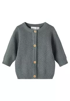 Кардиган NBMROFIN CARD UNISEX Name it, цвет balsam green