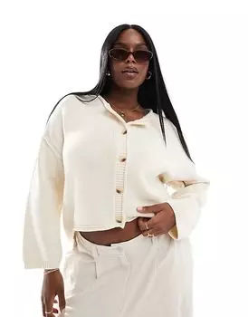 Кардиган нейтрального цвета Yours