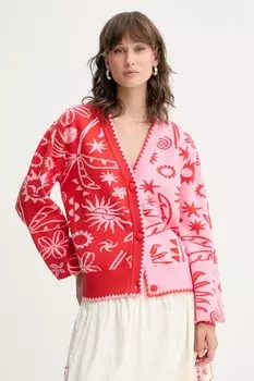 Кардиган Never Fully Dressed, красный