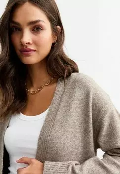 Кардиган New Look, бежевый