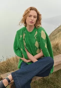 Кардиган Next, зеленый