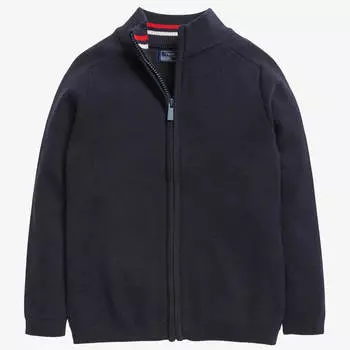 Кардиган Next Zip Through Knitted, синий