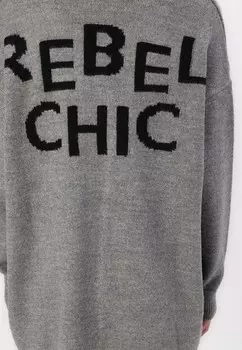 Кардиган NMBAILEY Noisy May, серый