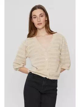 Кардиган NMPH, бежевый