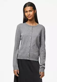 Кардиган NORA Pieces, темно-серый