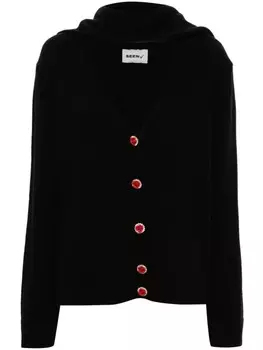 Кардиган Nostalgia с капюшоном Seen Users, черный