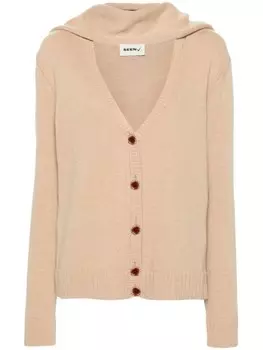 Кардиган Nostalgia с капюшоном Seen Users, нейтральный цвет