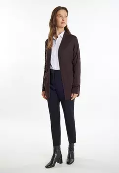 Кардиган NOWLES usha, темно-коричневый