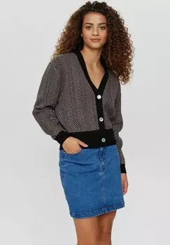 Кардиган NUARENI Nmph, цвет caviar