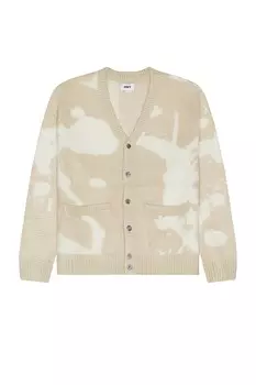 Кардиган Obey Luka Splatter, цвет Silver Grey Multi