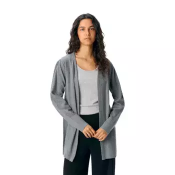 Кардиган Object Luna Re Open, серый