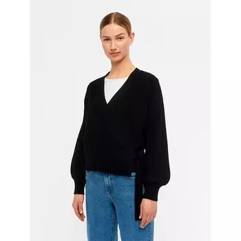 Кардиган Object Malena Wrap, коричневый