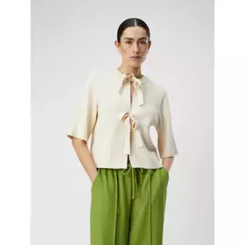 Кардиган Object Ulla Parvi, бежевый