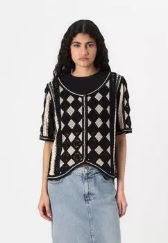 Кардиган OBJWASILA CARDUGAN Object, песочный