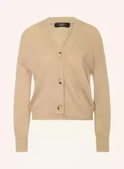 Кардиган облио Weekend Maxmara, бежевый
