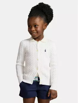 Кардиган обычного кроя 312543047064 Polo Ralph Lauren, белый