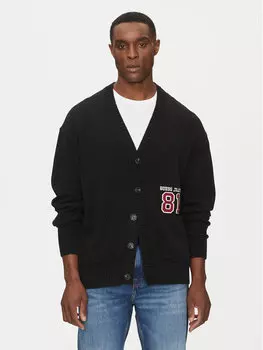 Кардиган обычного кроя M5RR31 Z3HM1 Guess Jeans, черный