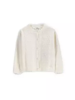 Кардиган обычного кроя WC5172203EBG Coccodrillo, экрю