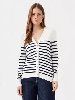 Кардиган обычного кроя Wennie 14100579 Vila, белый