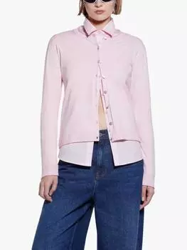 Кардиган обычного покроя SISLEY, розовый