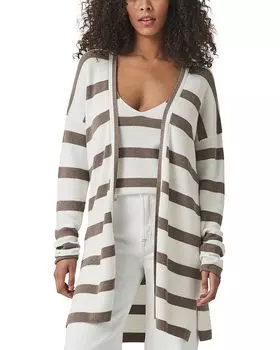 Кардиган Octavia с открытой вязкой Splendid, коричневый