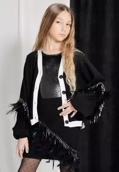 Кардиган Odi et amo, черный