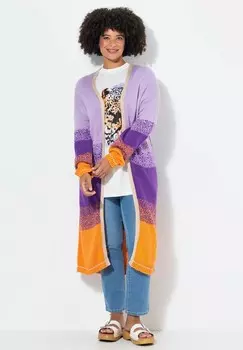 Кардиган OFFENE FORM BLOCK Angel of Style, фиолетовый