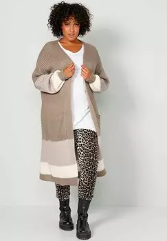 Кардиган OFFENE FORM COLORBLOCKING Angel of Style, цвет beige