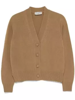 Кардиган Officine Generale Sirine, коричневый