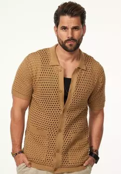 Кардиган One Redox, коричневый