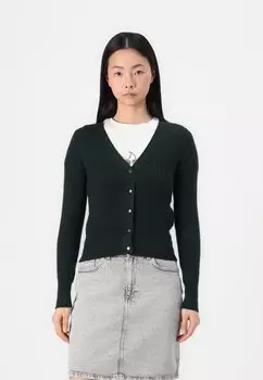 Кардиган ONLLEA V NECK ONLY, темно-зеленый