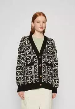 Кардиган ONLLIZETTE BUTTON CARDIGAN ONLY, цвет black/cloud dancer