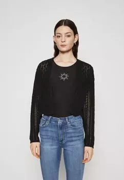 Кардиган ONLNOLA LIFE OPEN CARDIGAN ONLY, цвет black
