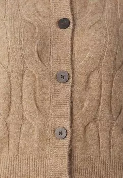 Кардиган ONLRIO LIFE CABLE ONECK CARDI ONLY, цвет Tan