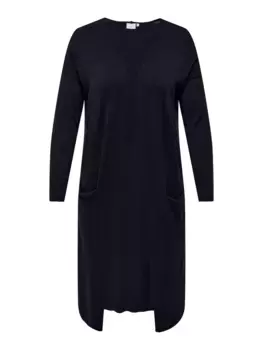 Кардиган ONLY CARMAKOMA "CARNEW ESLY LS OPEN LONG CARDIGAN NP KNT", цвет Night Sky