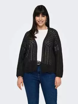 Кардиган ONLY Carmakoma, черный