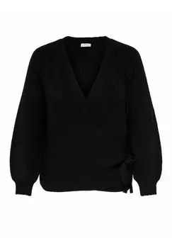 Кардиган ONLY Carmakoma CURVY LANGARM, черный