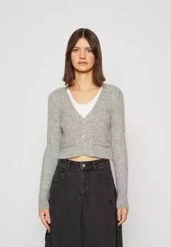 Кардиган ONLY КАРДИГАН ONLSILLE V NECK, цвет medium grey melange