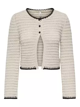 Кардиган ONLY Knit Cardigan, бежевый