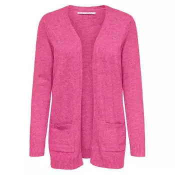 Кардиган Only Lesly Open Knit, розовый