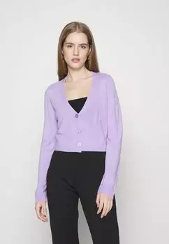 Кардиган ONLY Onlsunny Short V Neck Cardigan, розовый