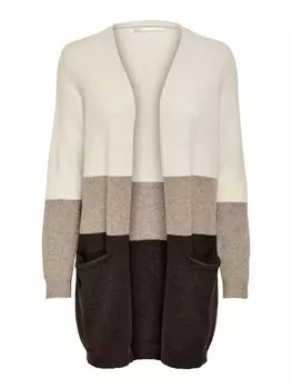 Кардиган ONLY Strickjacke ONLQUEEN, разноцветный