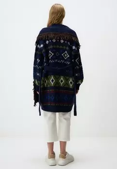 Кардиган OPEN NECK Jimmy Key, темно-синий